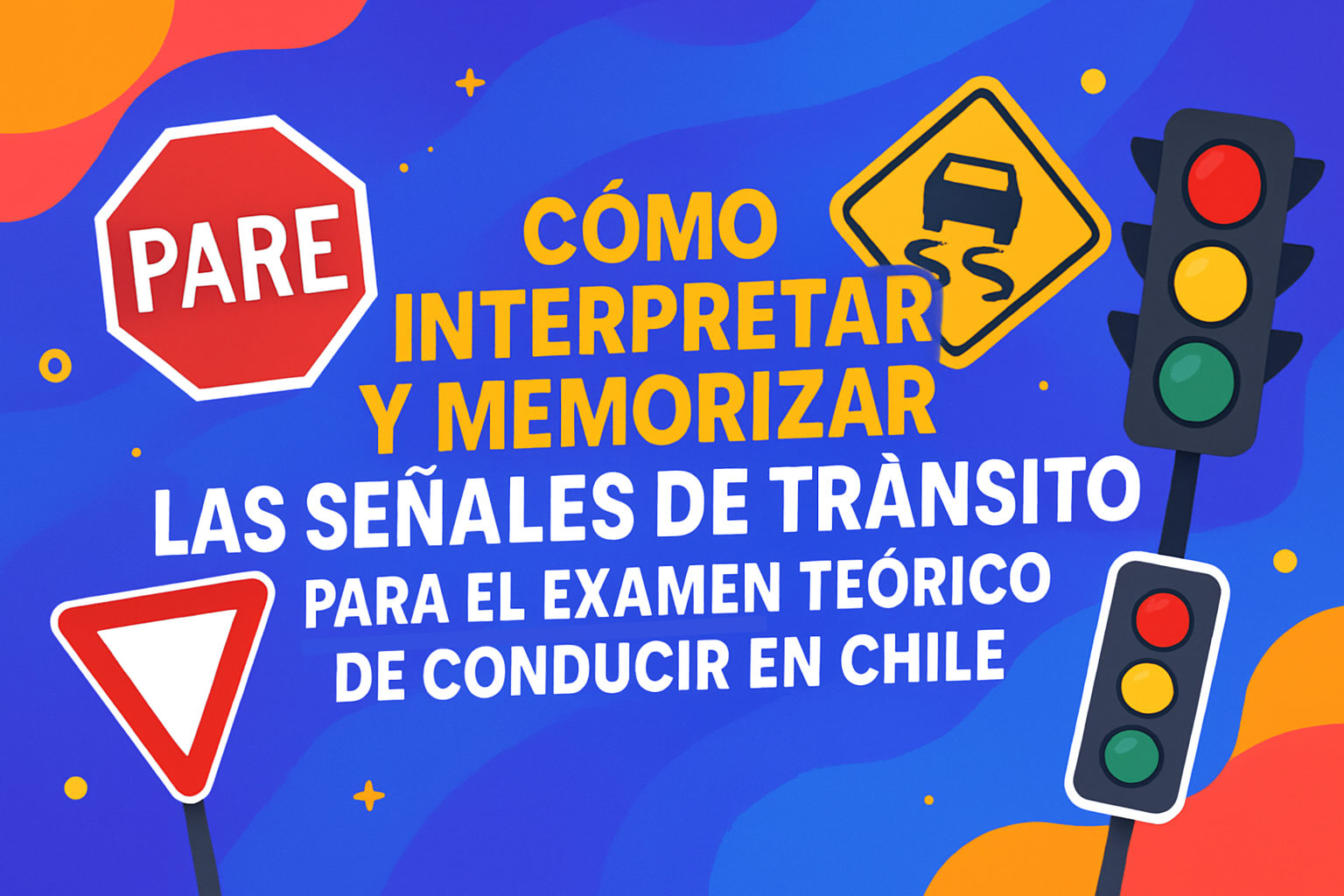 Señales de tránsito oficiales en Chile