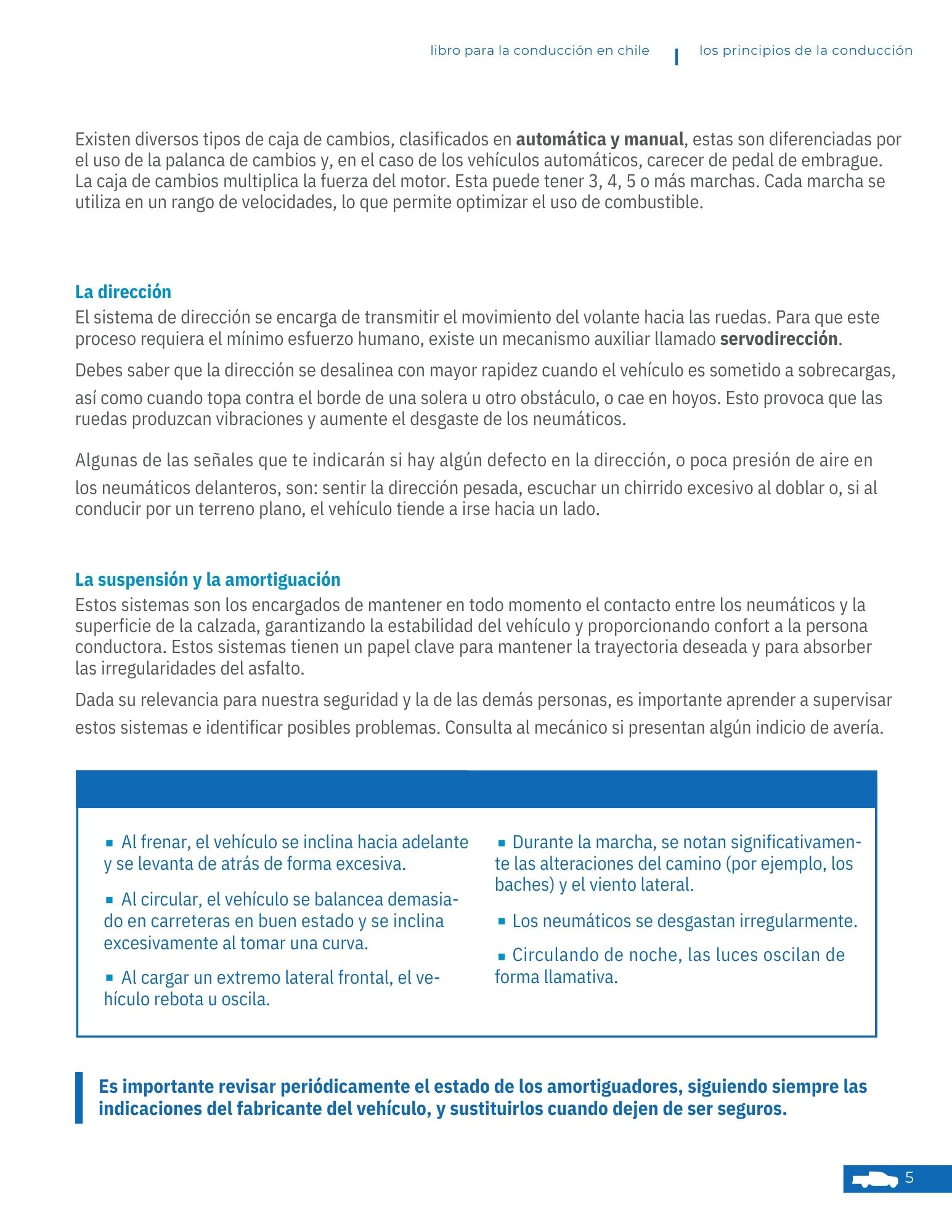 Sistemas del automóvil