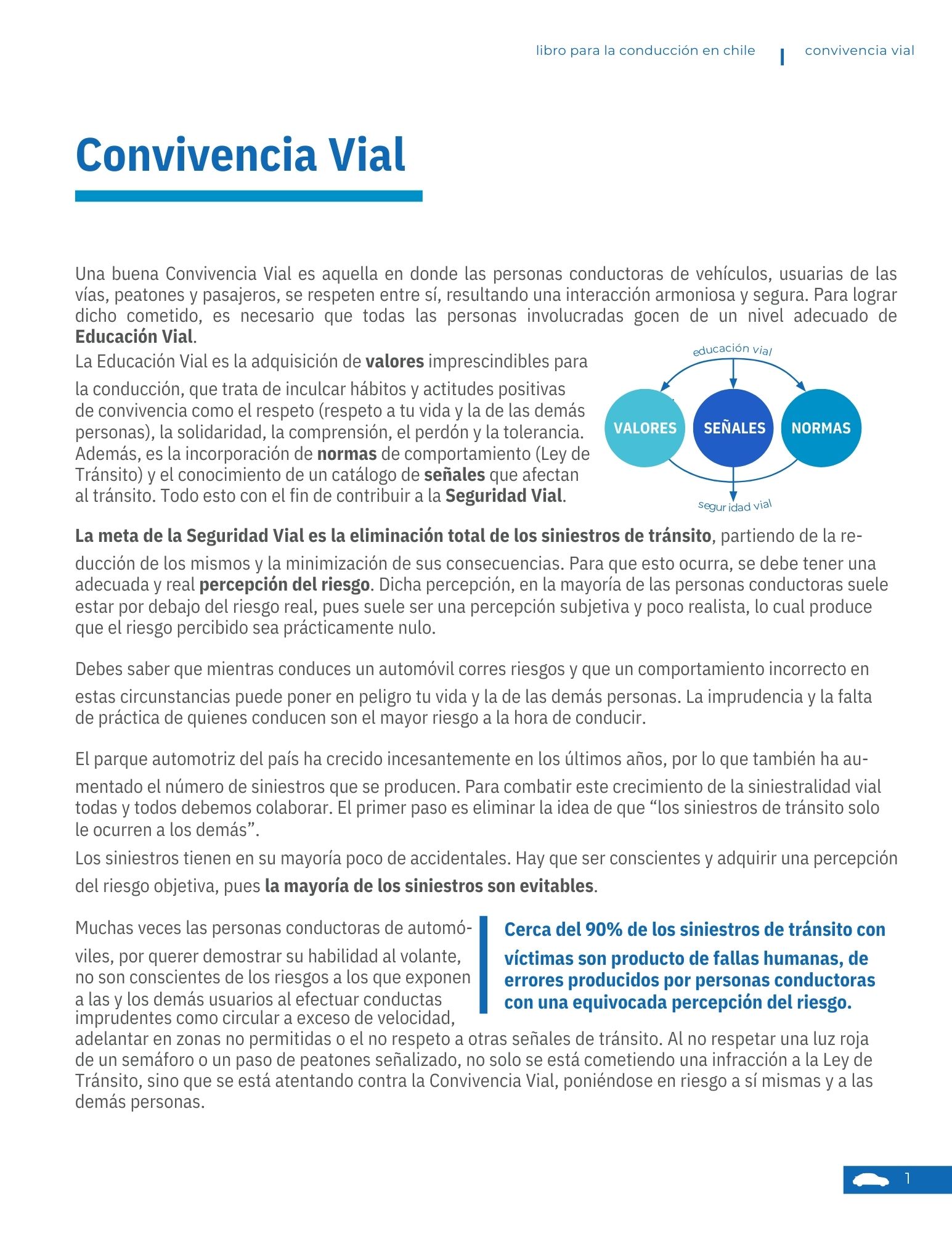 ¿Qué es la Convivencia Vial?