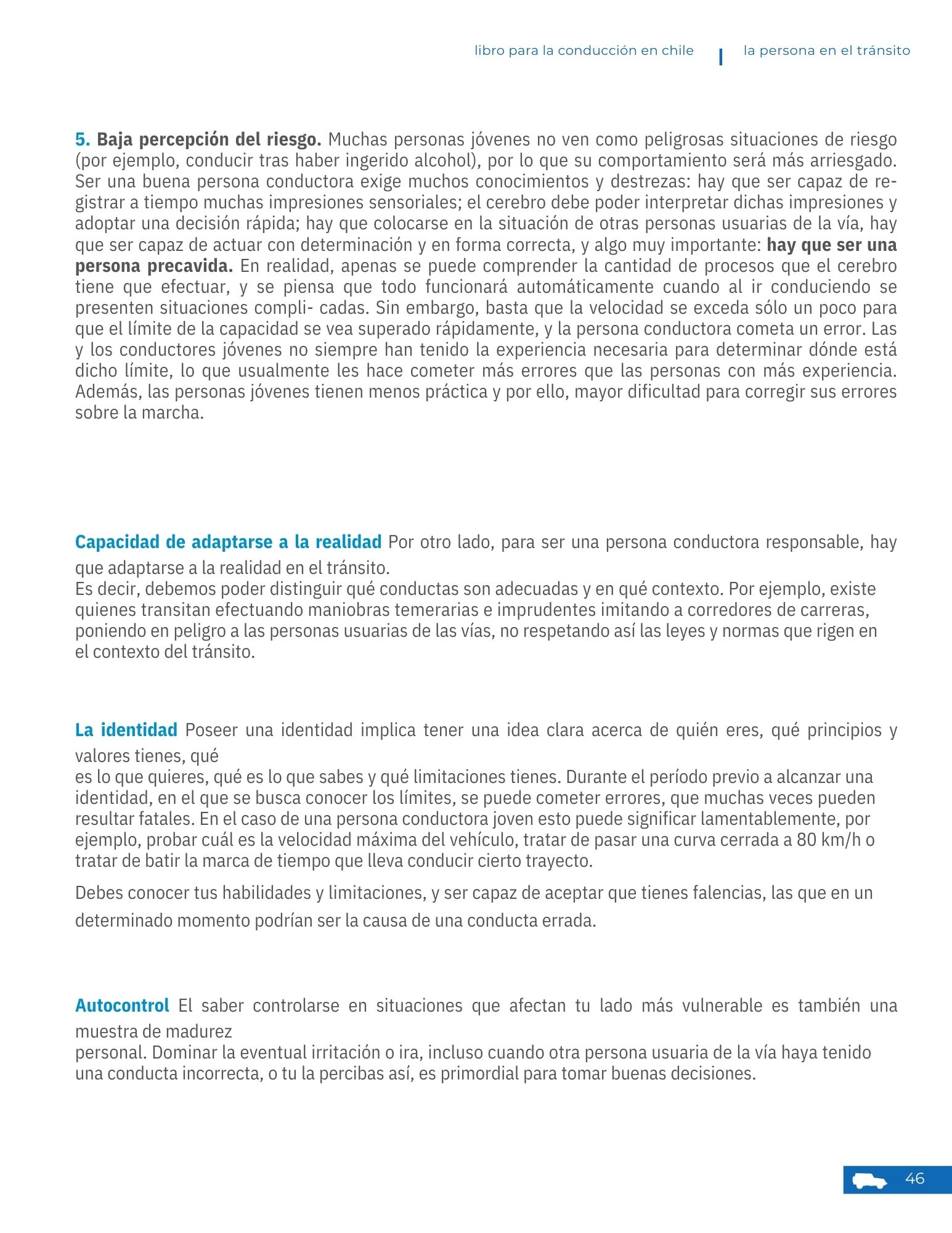 Requisitos físicos y mentales