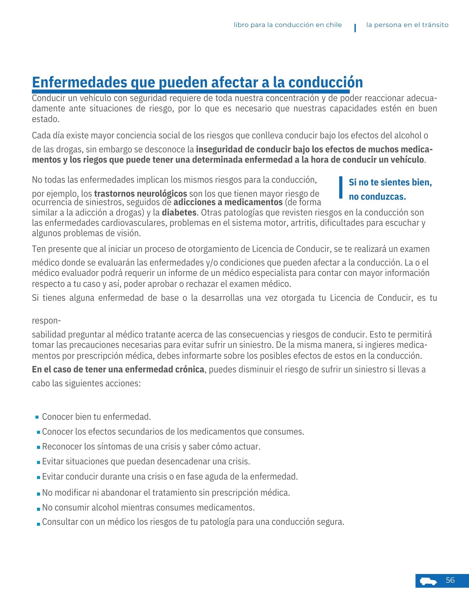 Medicamentos y conducción
