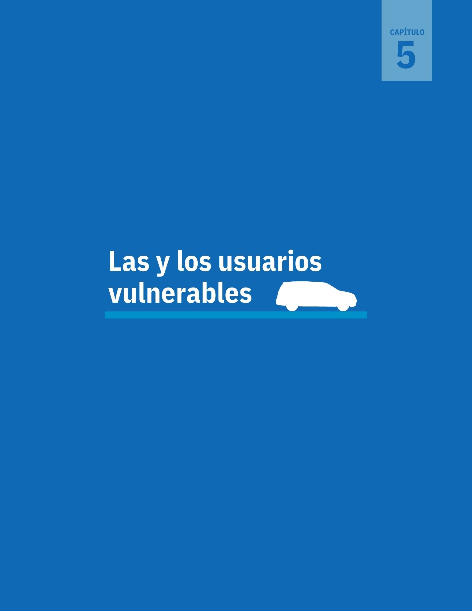 Portada - Usuarios Vulnerables del Tránsito