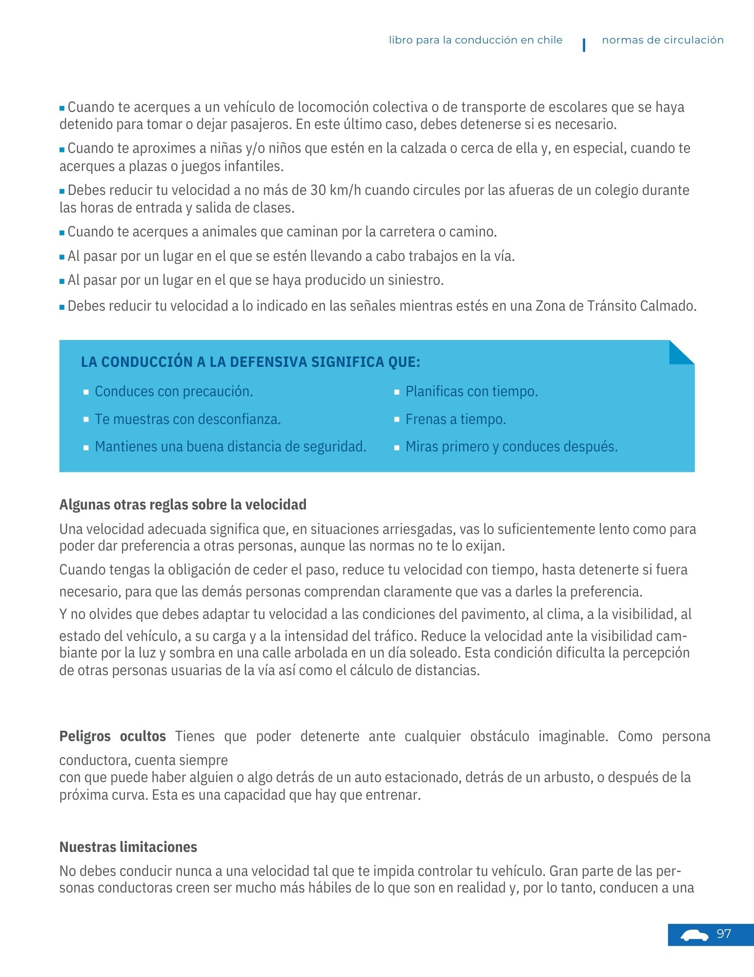 Cuándo NO adelantar
