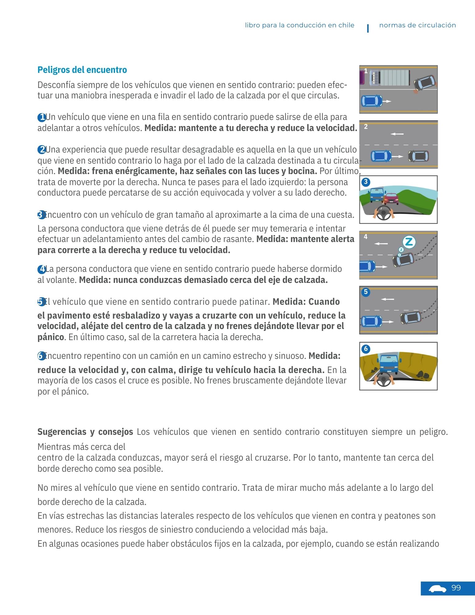 Sobrepaso por la derecha