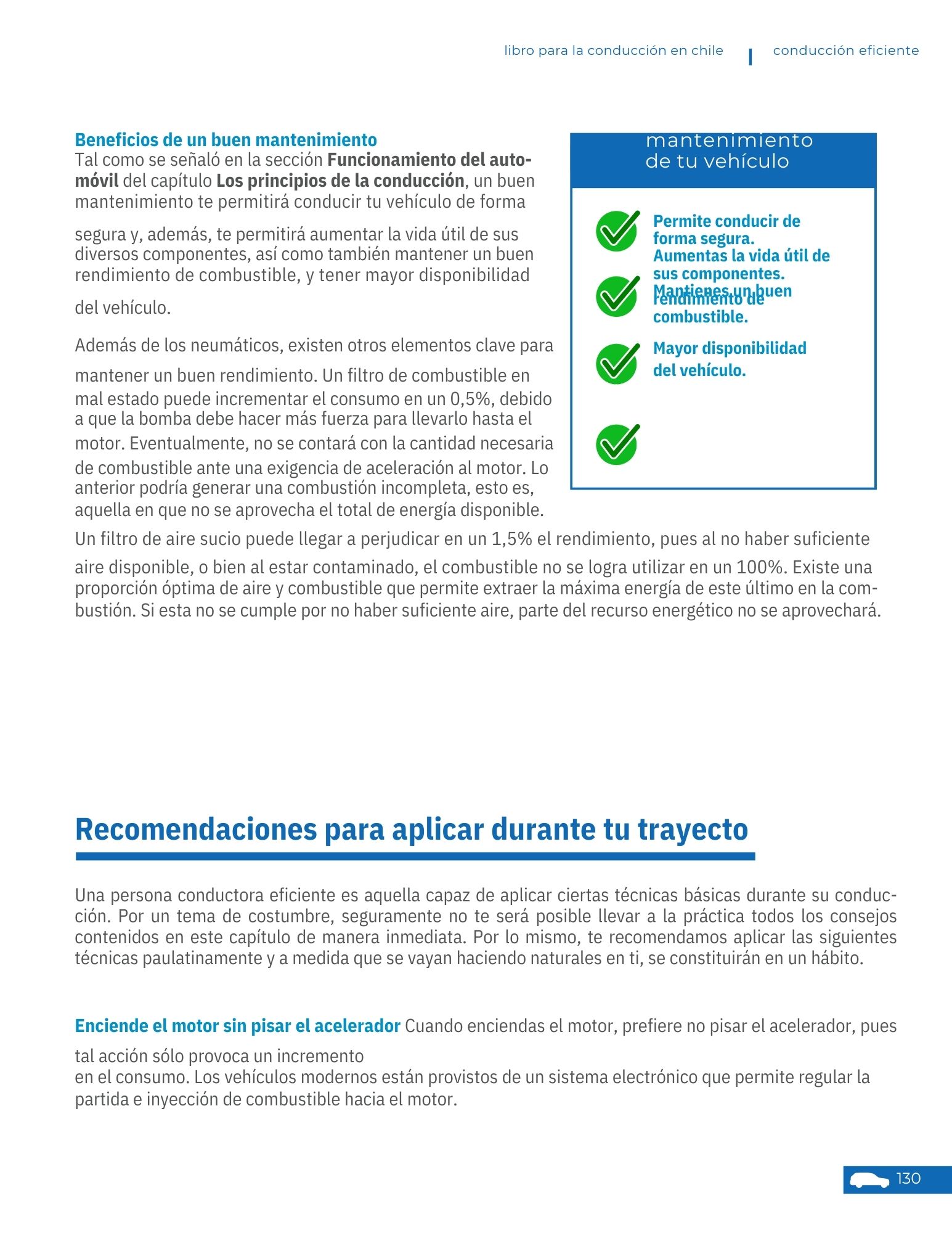 Presión neumáticos y mantenimiento