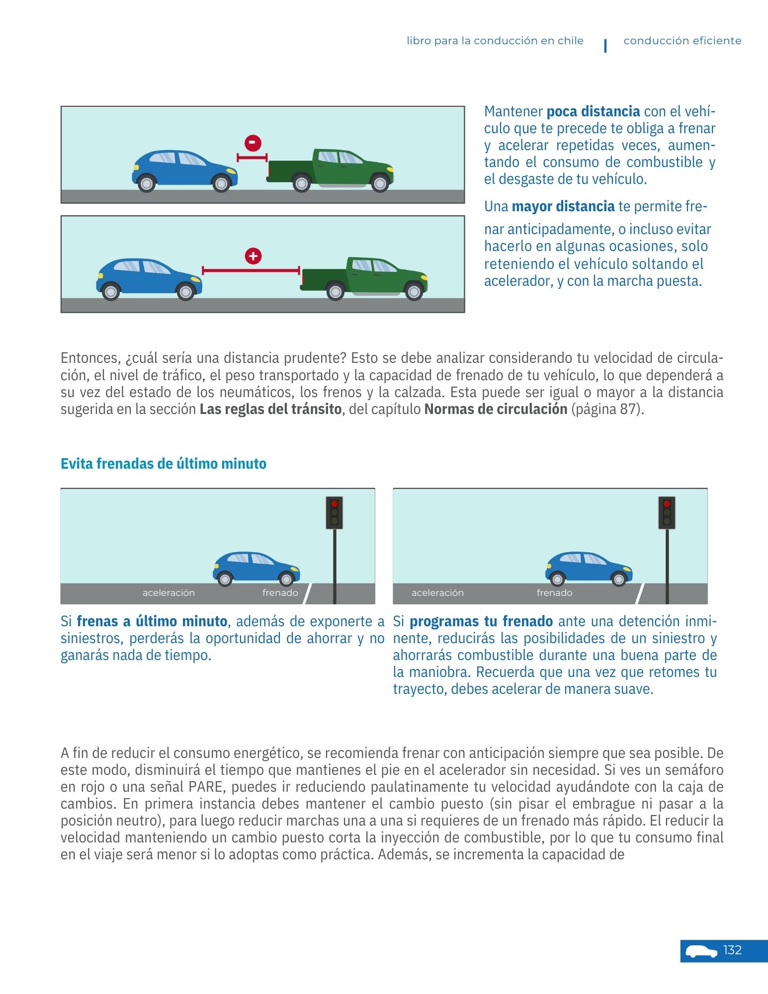 Velocidad óptima y marchas