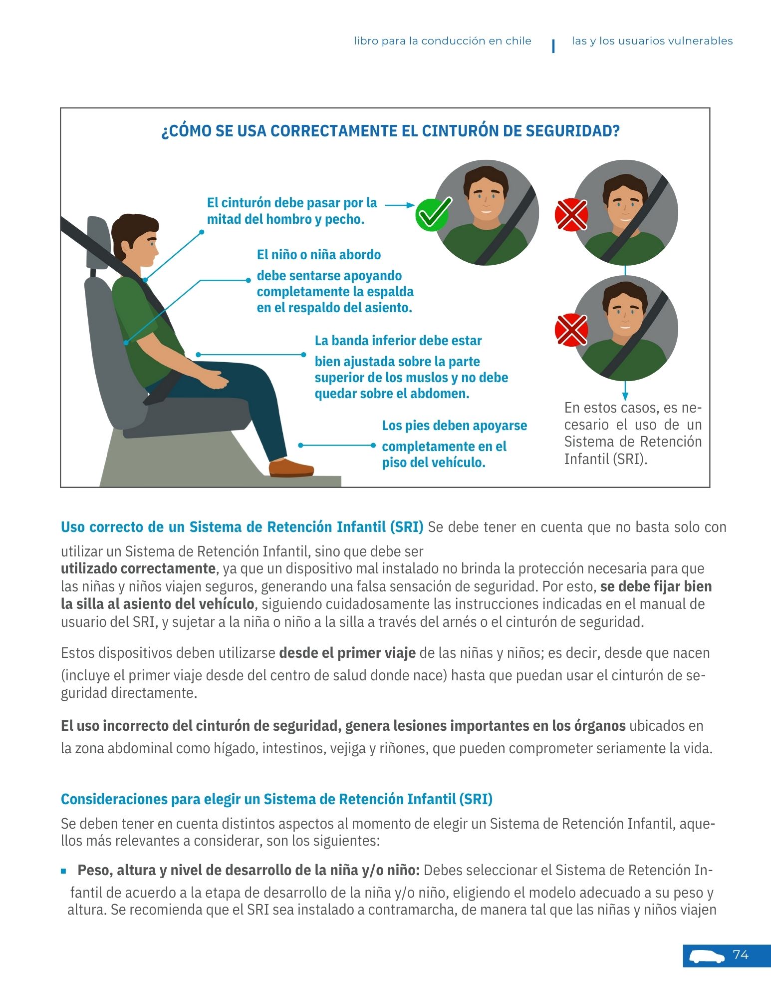 Página 8 - Las y los usuarios vulnerables