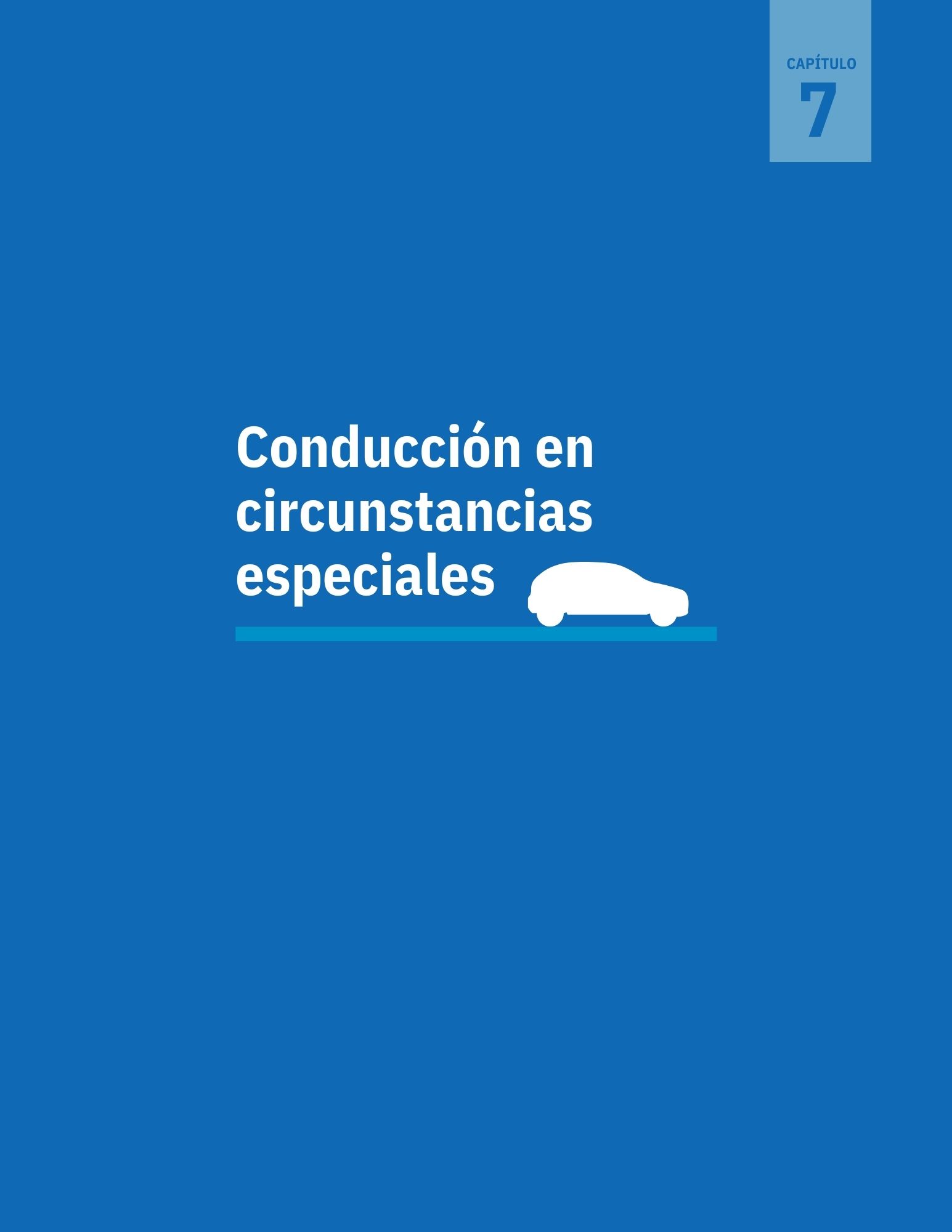 Página 1 - Conducción en circunstancias especiales