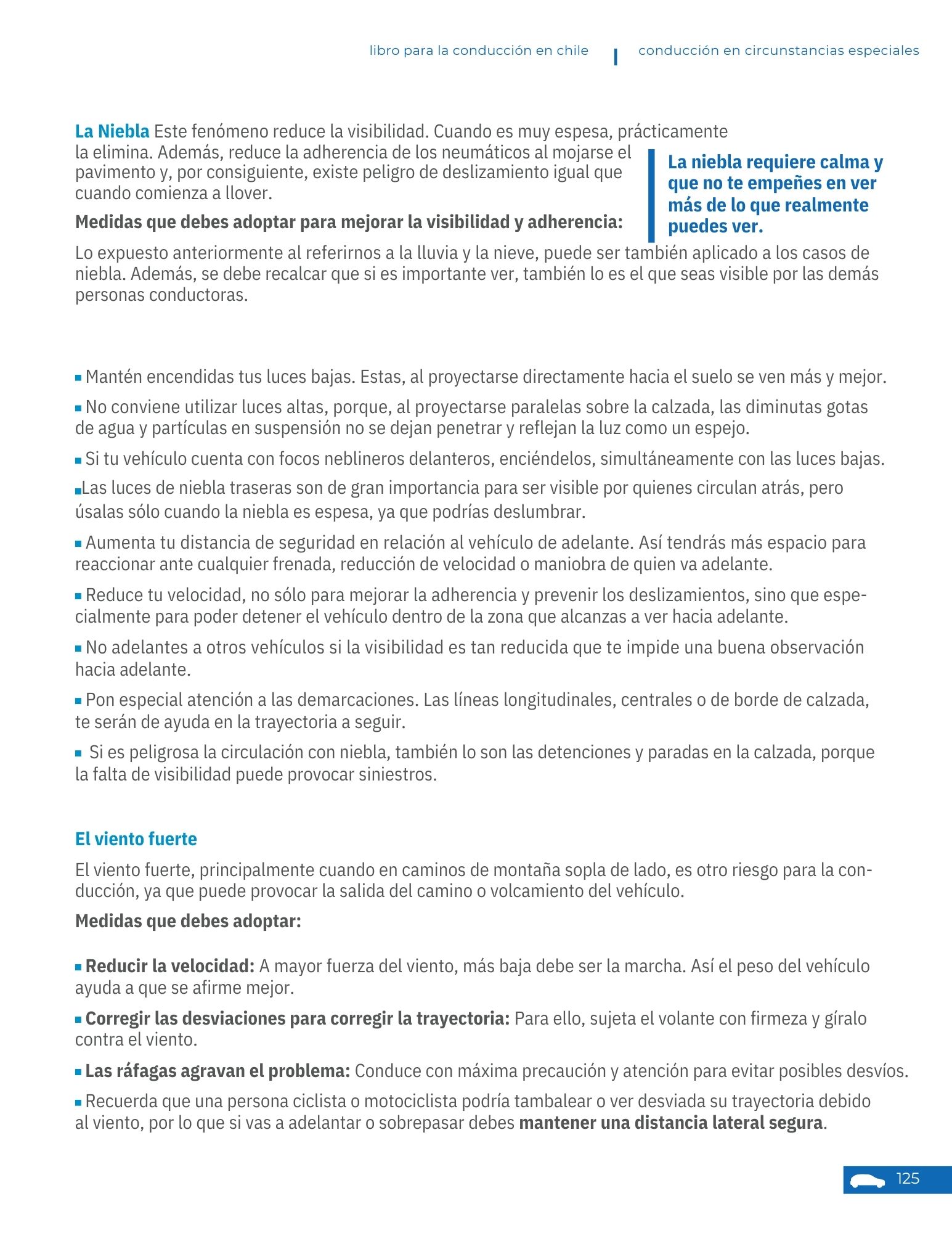 Página 18 - Conducción en circunstancias especiales