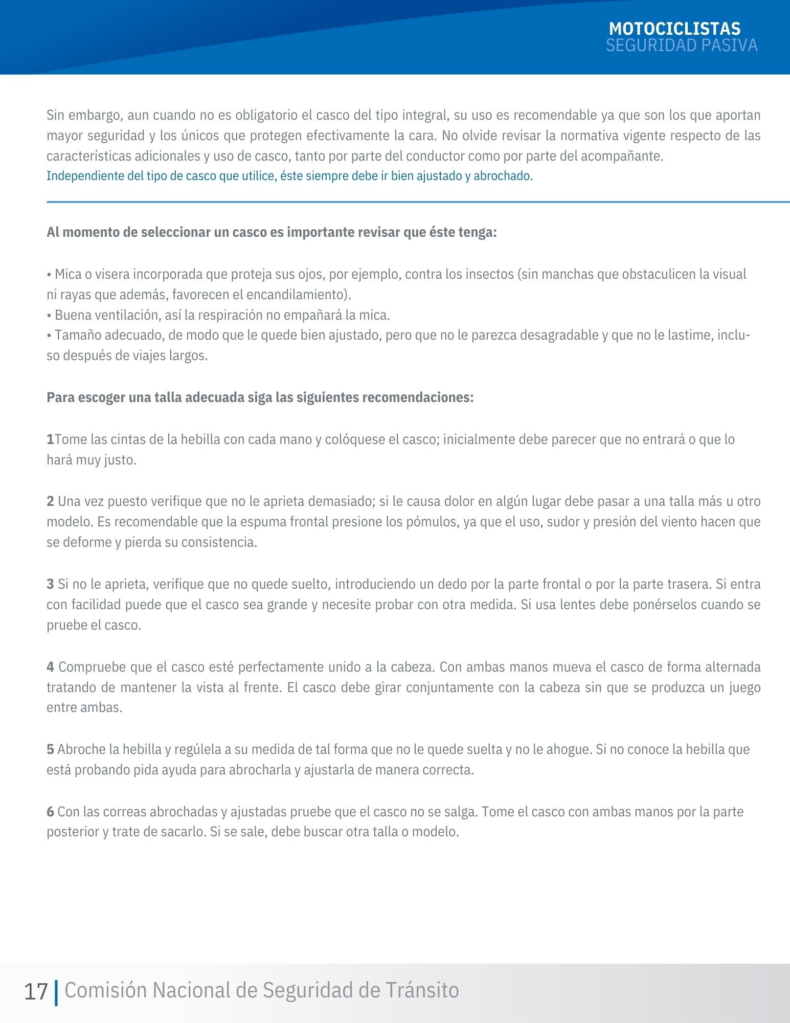 Página 3 - Seguridad Pasiva