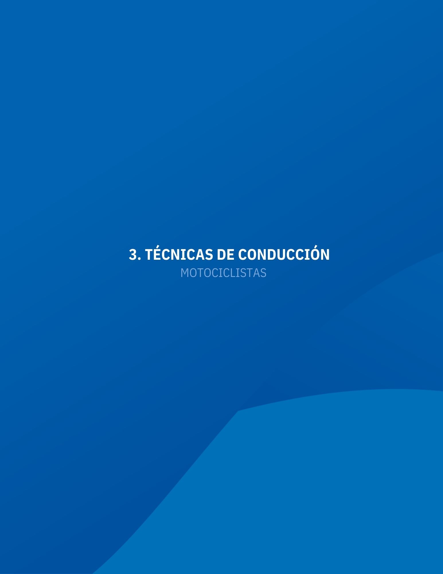 Página 1 - Técnicas de Conducción
