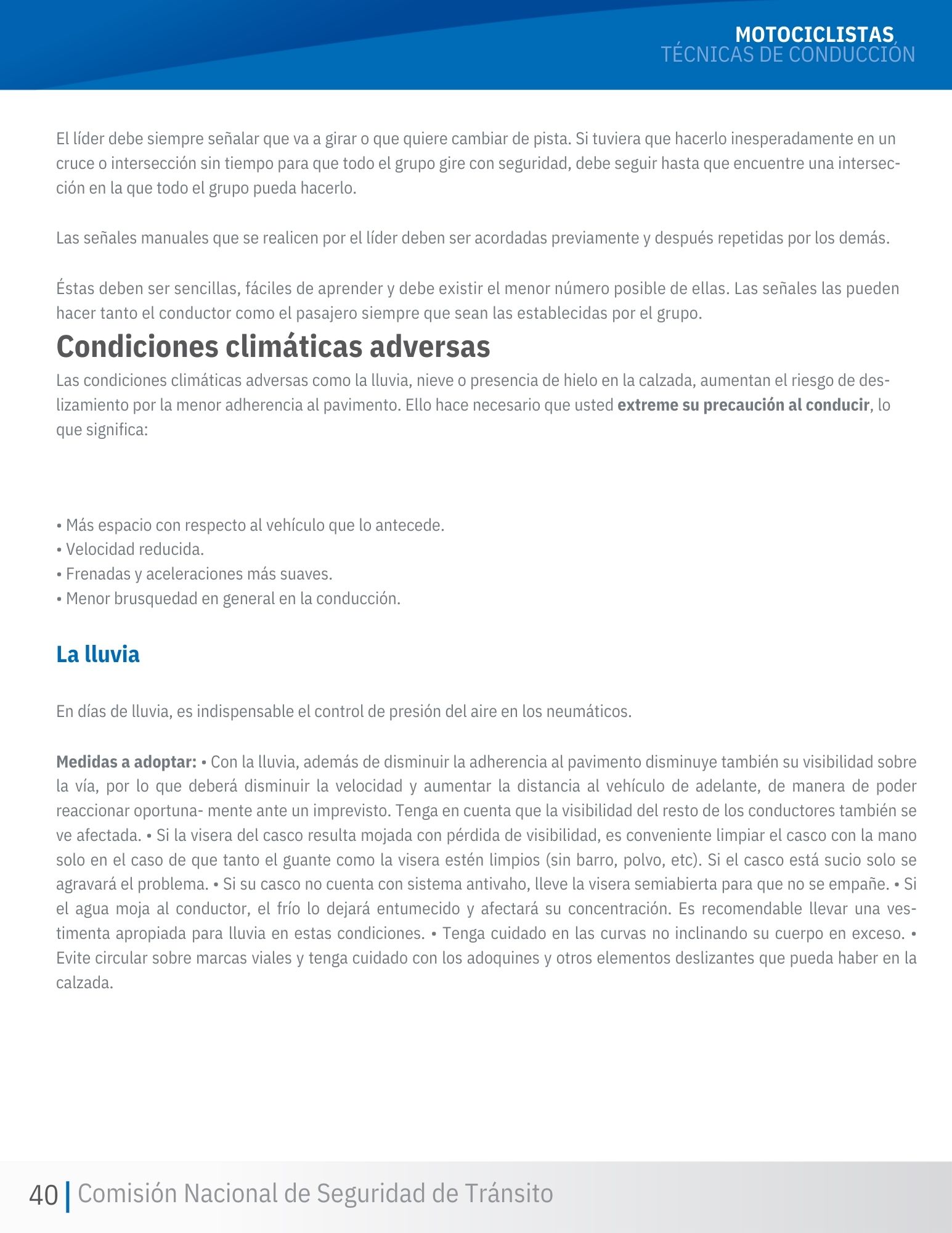 Página 22 - Técnicas de Conducción