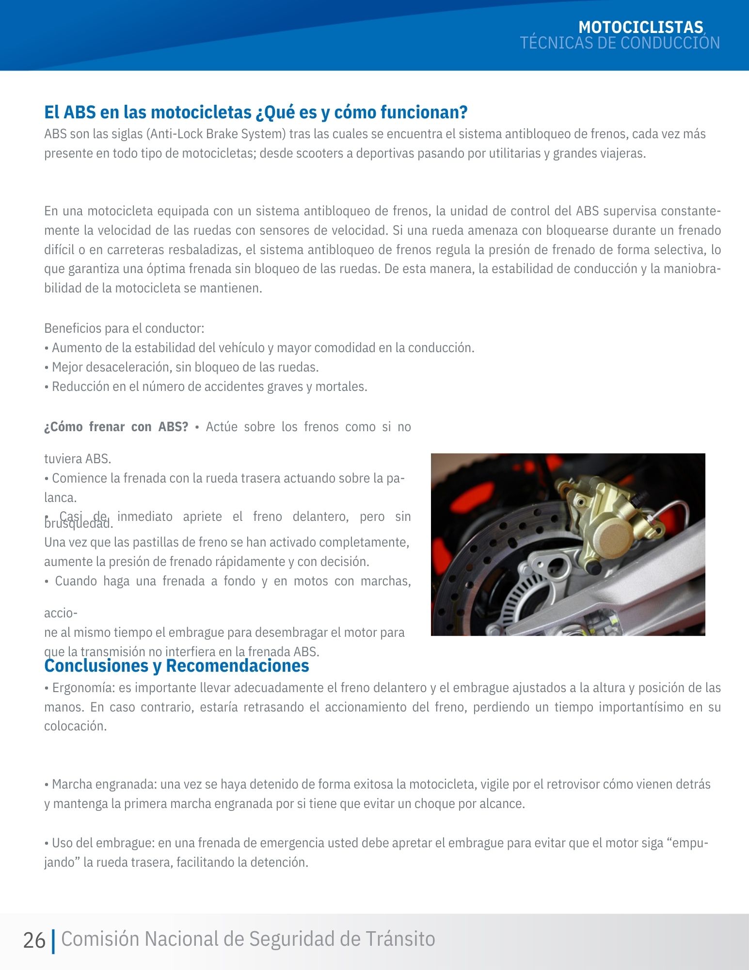 Página 8 - Técnicas de Conducción