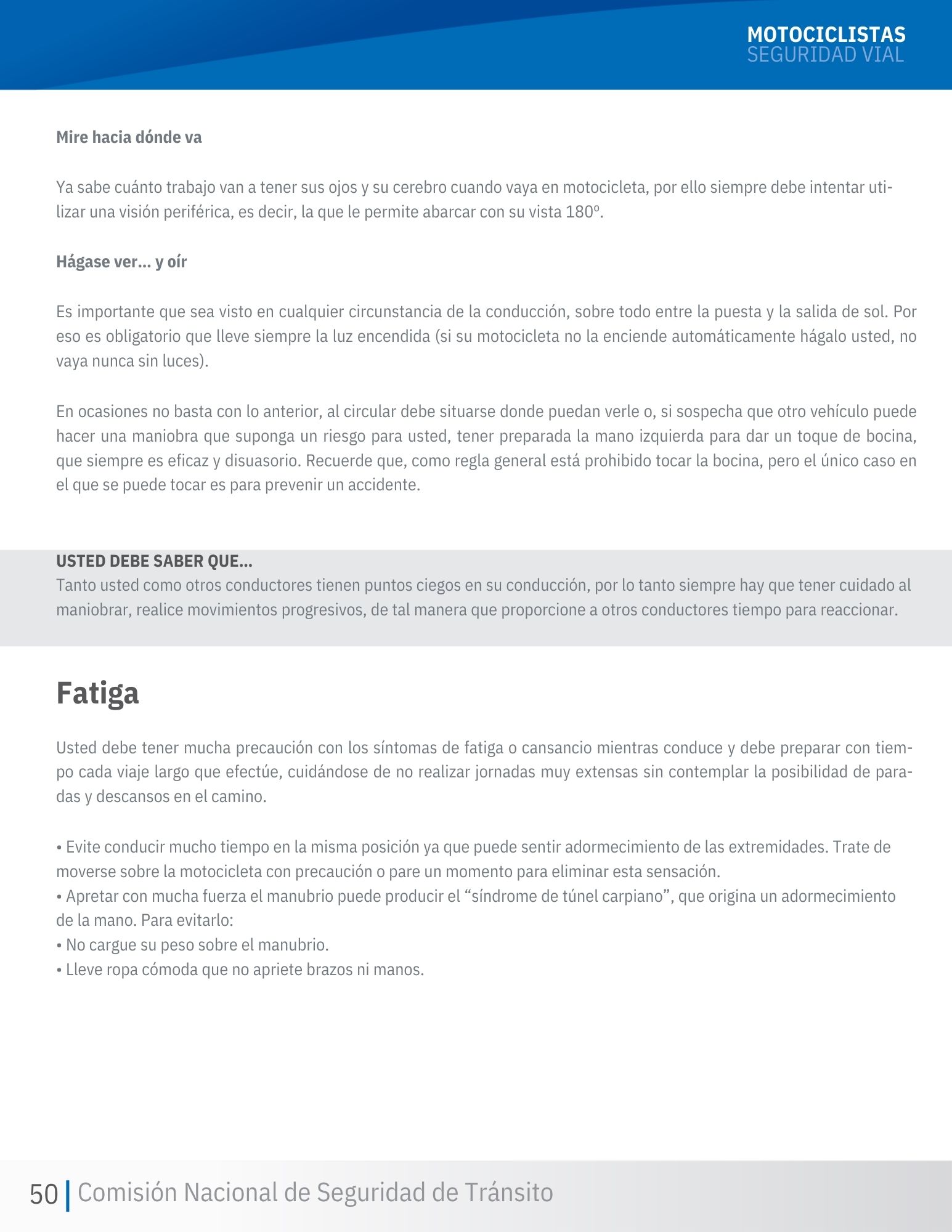 Página 5 - Seguridad Vial