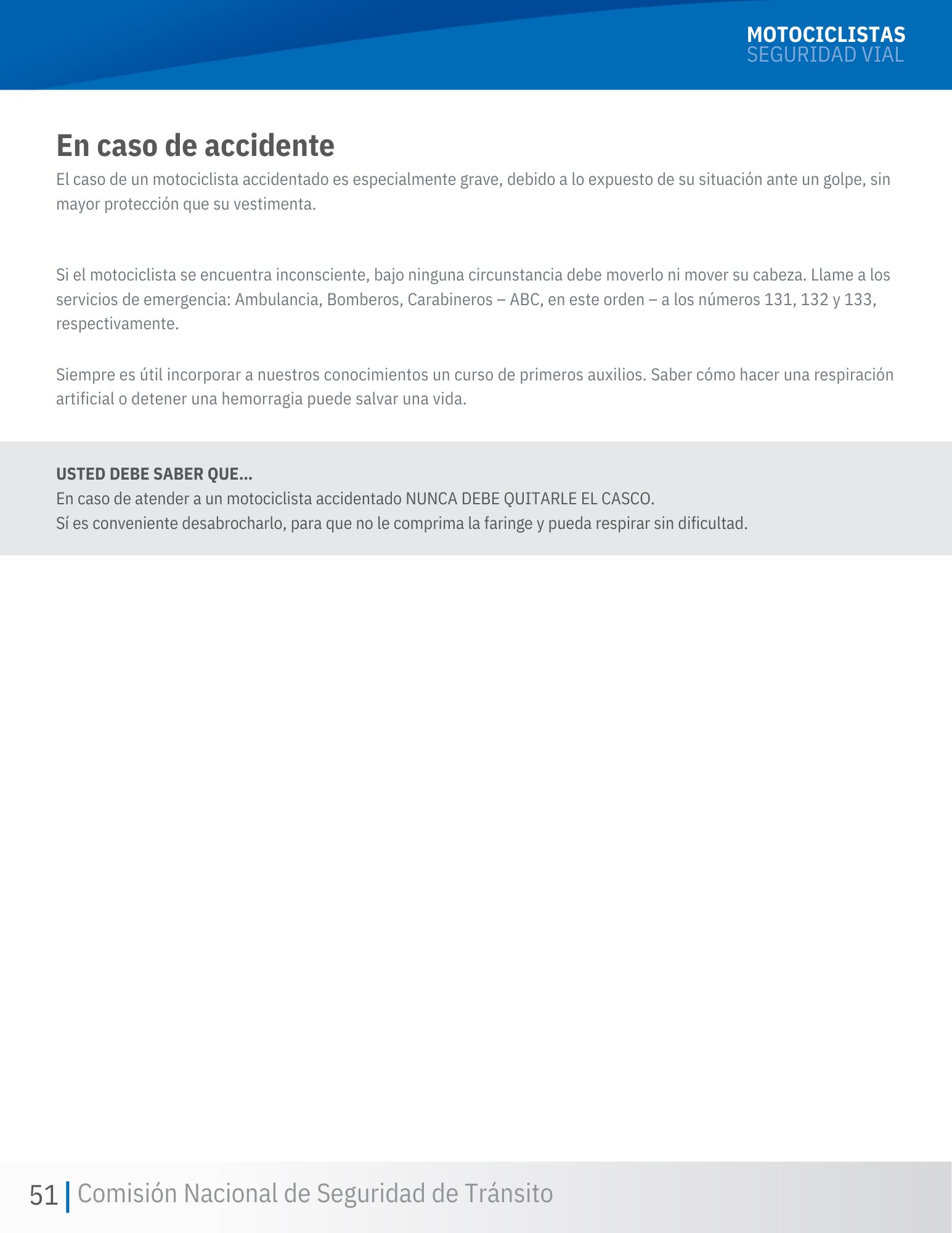 Página 6 - Seguridad Vial